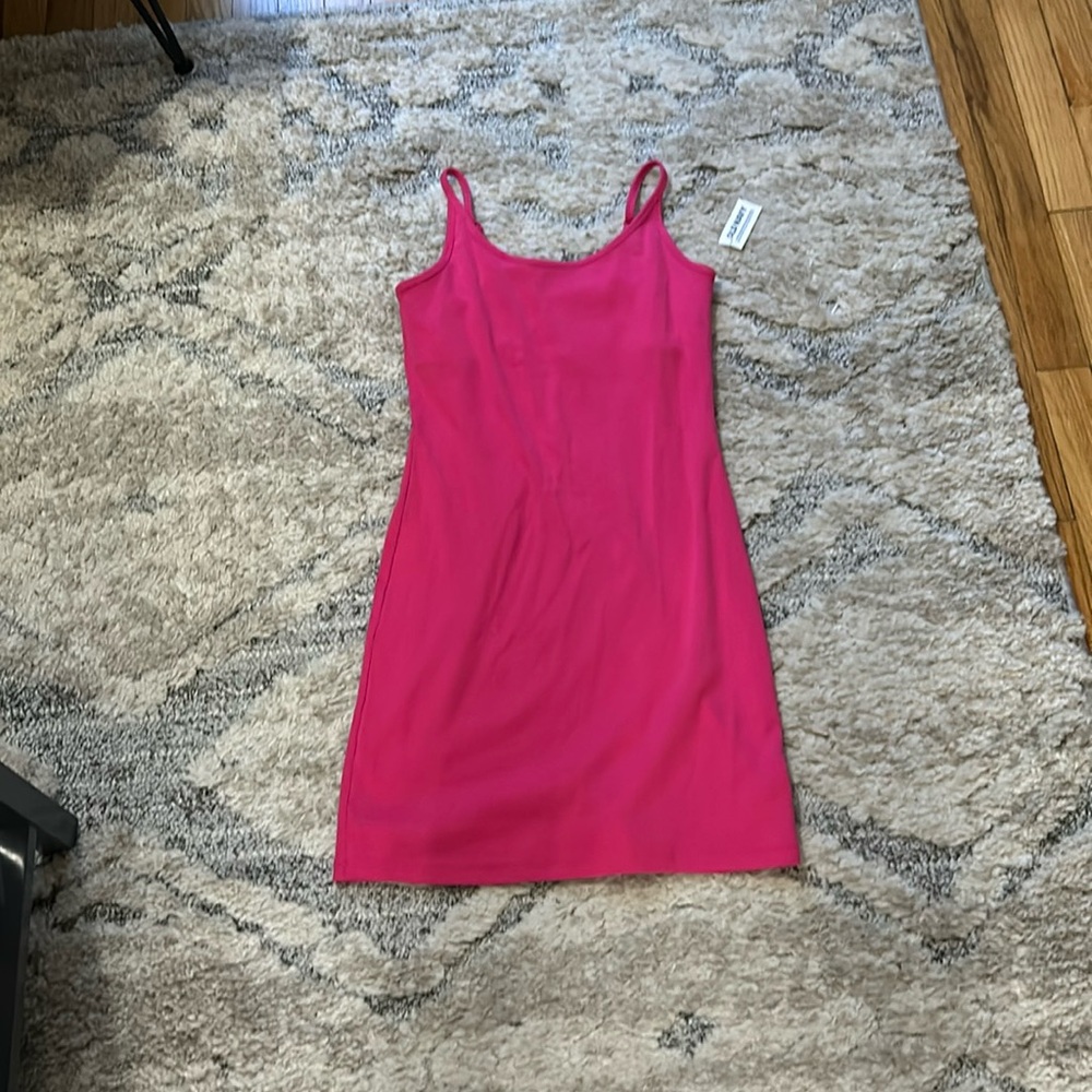 Old navy pink dress , size M